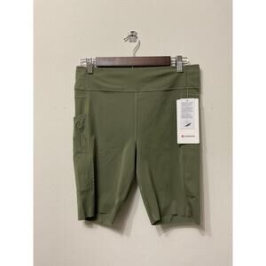 NWT Lululemon Fast & Free HR Shorts 8" Light Sz 12 MSRP $78 Bay Leaf Color